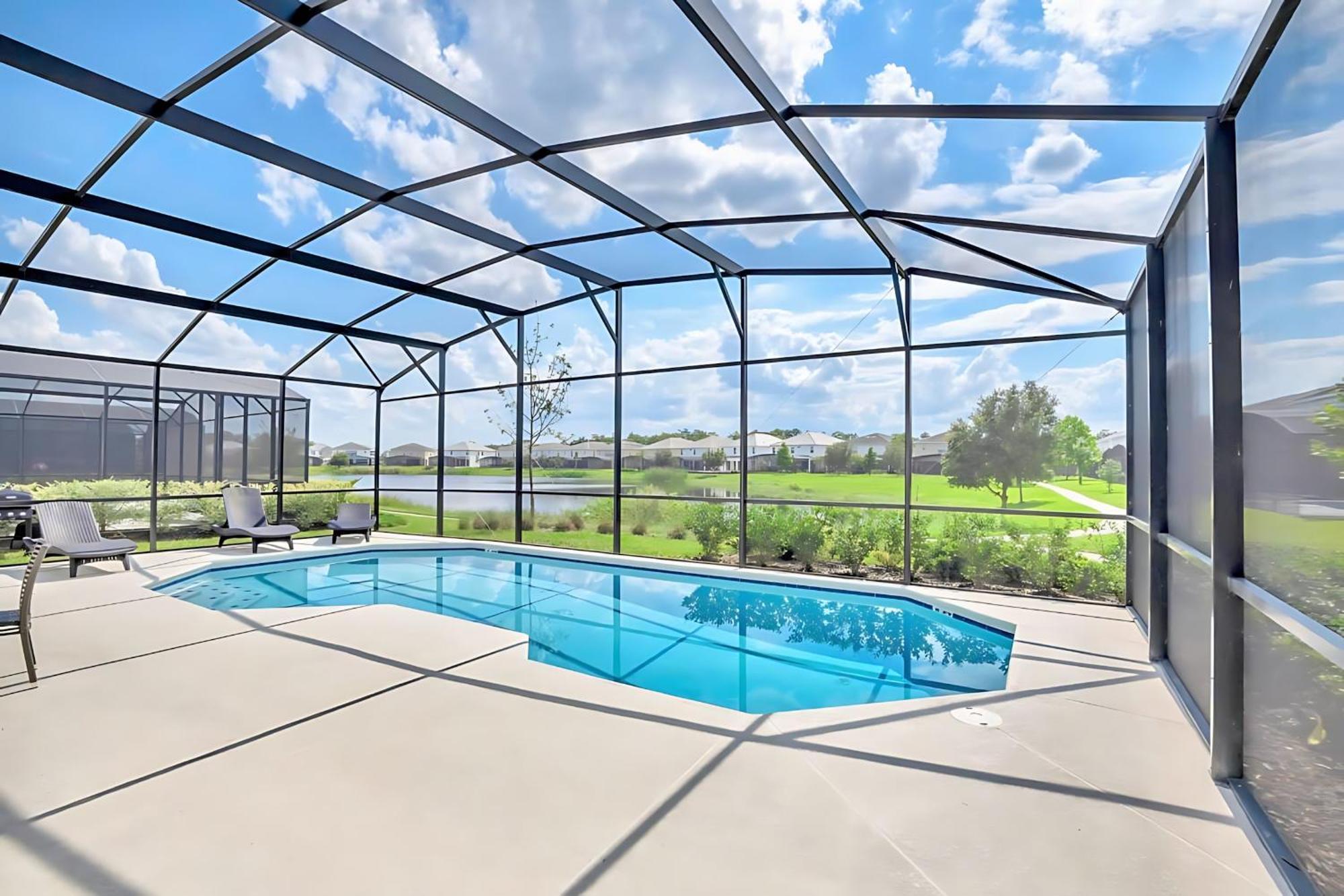 Family Resort - 6Br Mansion - Private Pool, Home Theater, Bbq And More Kissimmee Kültér fotó